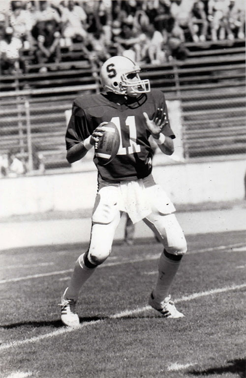 Fred Buckley Superbalife International, Stanford Quarterback 1984 vs Washington State