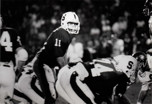 Stanford vs USC 1984 ESPN PAC 10 Game of the Week Quarterback Fred Buckley, Stanford University
